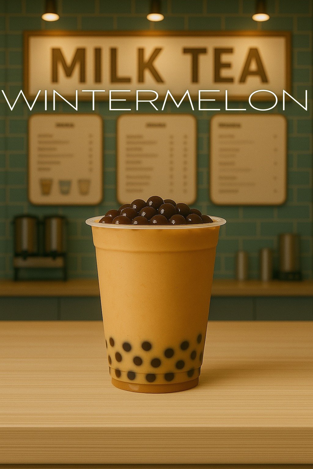 Wintermelon milk tea